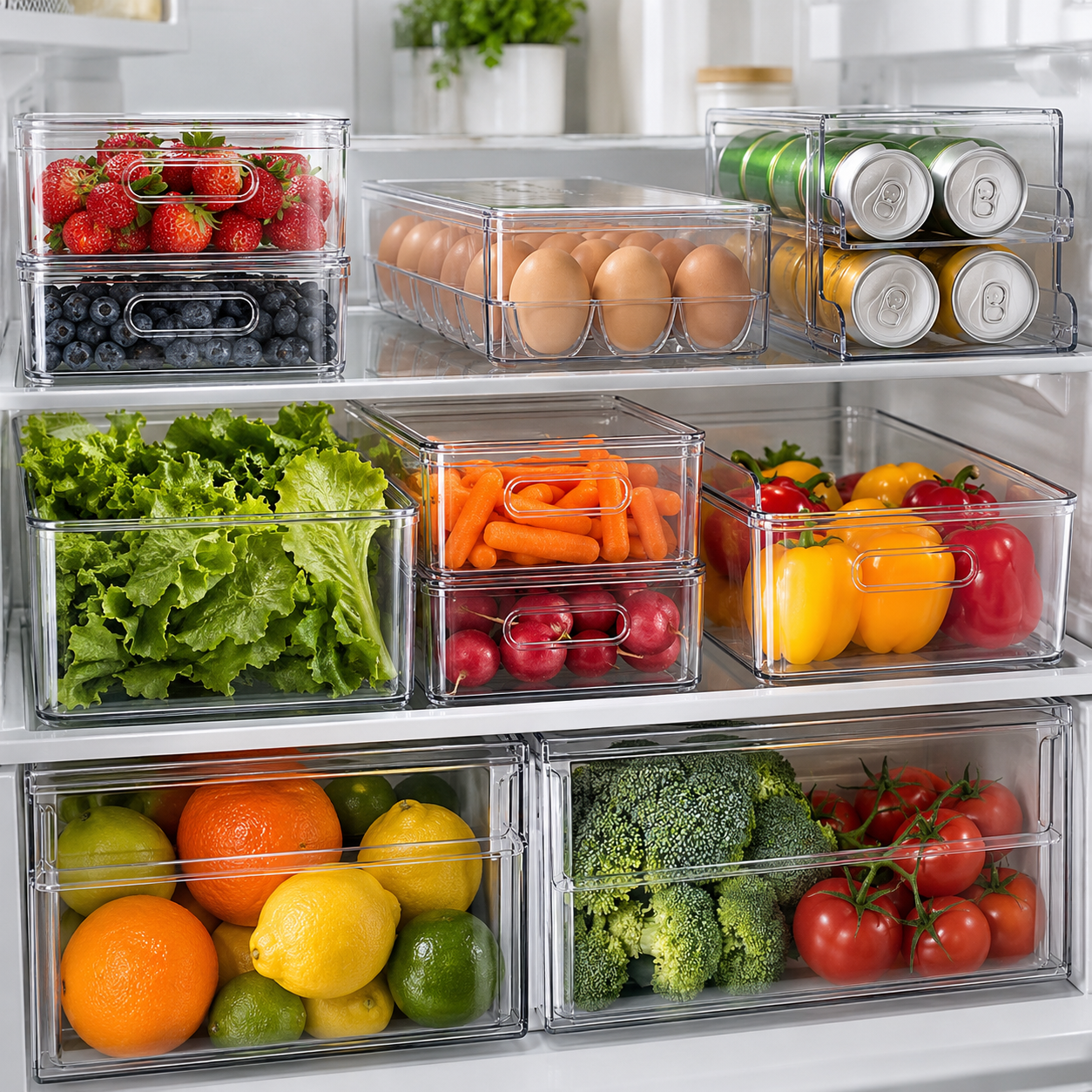Refrigerator Storage Organizers